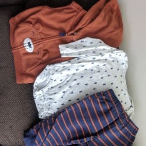 3 piece matching set 12M